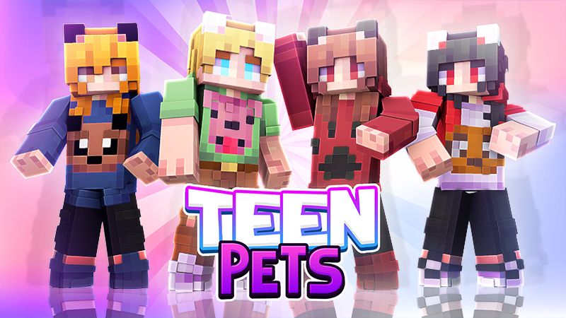 Teen Pets on the Minecraft Marketplace by Sapphire Studios