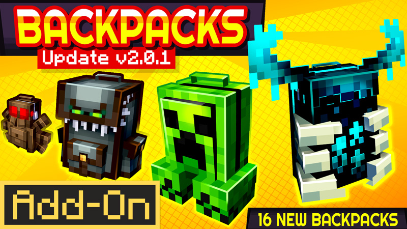 Backpacks 2.0.1 on the Minecraft Marketplace by Scai Quest