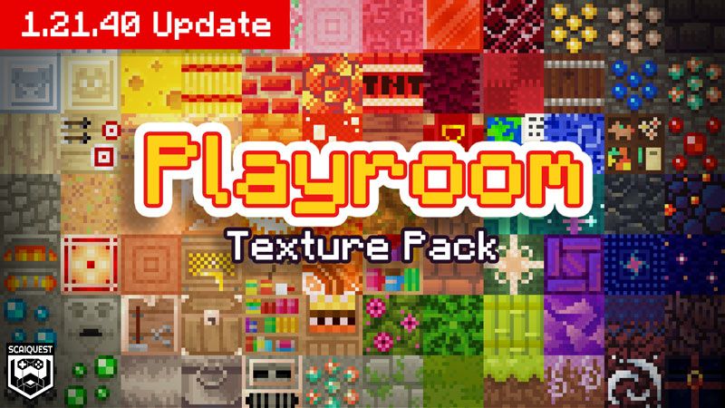 Playroom Texture Pack on the Minecraft Marketplace by Scai Quest