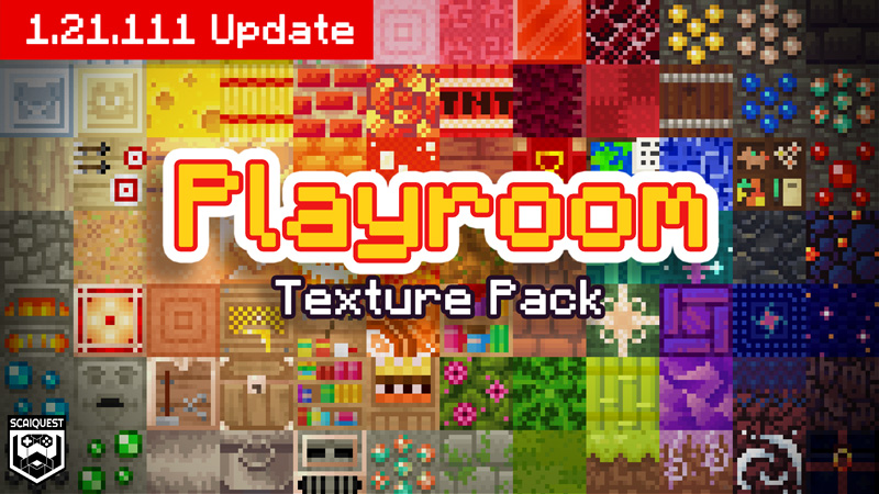 Playroom Texture Pack on the Minecraft Marketplace by Scai Quest