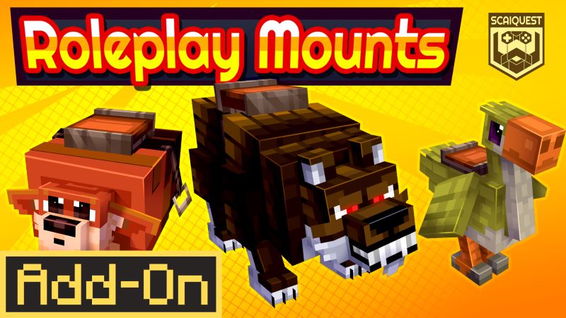 Roleplay Mounts on the Minecraft Marketplace by Scai Quest