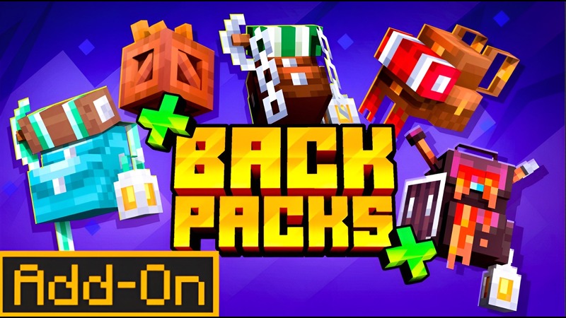 Backpacks++ 1.0 Add-On on the Minecraft Marketplace by Senior Studios