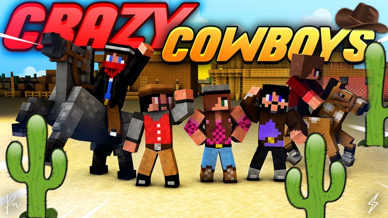 Crazy Cowboys on the Minecraft Marketplace by Senior Studios