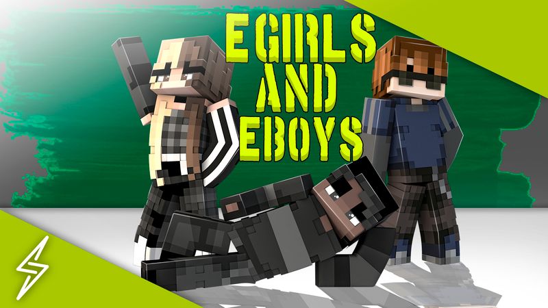 Egirls and Eboys on the Minecraft Marketplace by Senior Studios