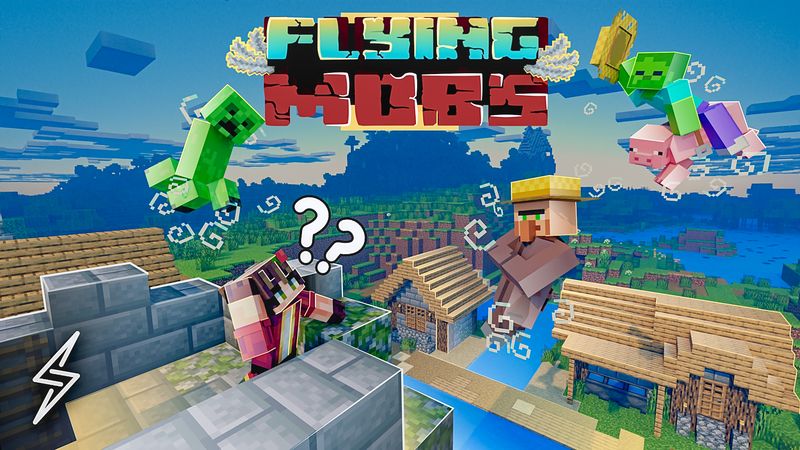 Flying Mobs on the Minecraft Marketplace by Senior Studios