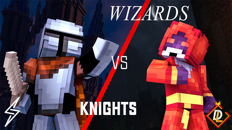 Knights vs Wizards on the Minecraft Marketplace by Senior Studios