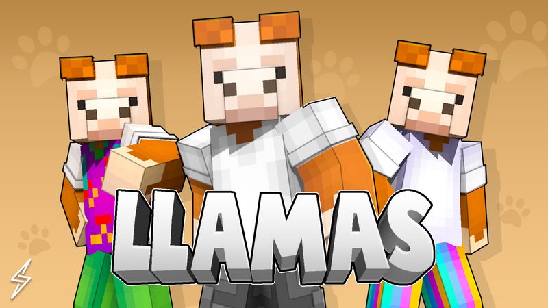 Llamas on the Minecraft Marketplace by Senior Studios