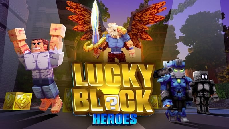 Lucky Block Heroes on the Minecraft Marketplace by Senior Studios