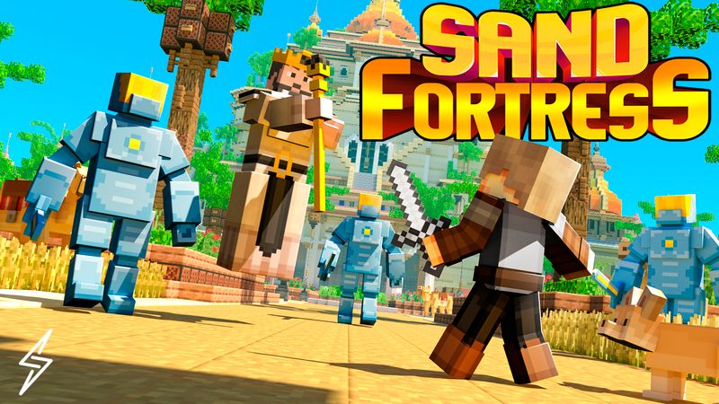 Sand Fortress on the Minecraft Marketplace by Senior Studios