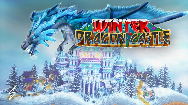 Winter Dragon Castle on the Minecraft Marketplace by Senior Studios