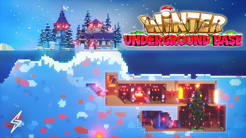 Winter Underground Base on the Minecraft Marketplace by Senior Studios