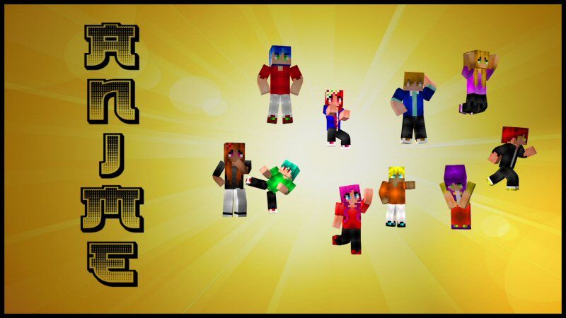 Anime Skin Pack on the Minecraft Marketplace by Shaliquinn's Schematics