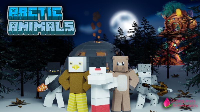 Arctic Animals on the Minecraft Marketplace by Shaliquinn's Schematics