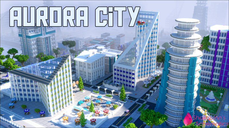 Aurora City on the Minecraft Marketplace by shaliquinns-schematics