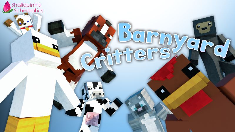 Barnyard Critters on the Minecraft Marketplace by Shaliquinn's Schematics