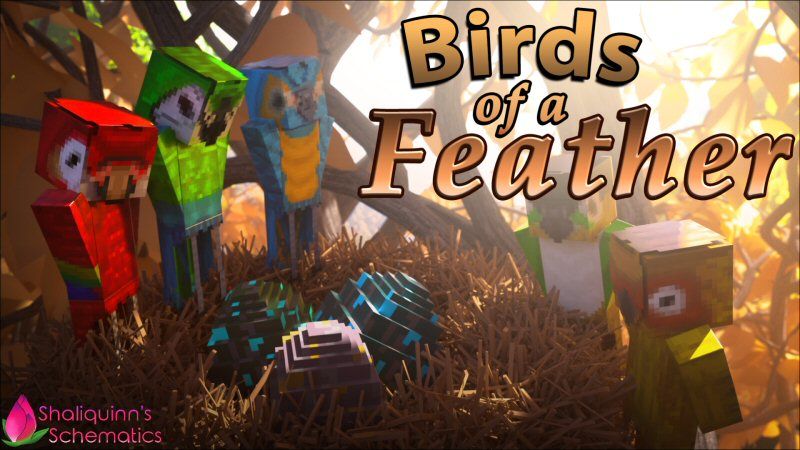 Birds of a Feather on the Minecraft Marketplace by Shaliquinn's Schematics