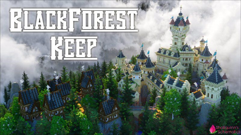 Black Forest Keep on the Minecraft Marketplace by Shaliquinn's Schematics