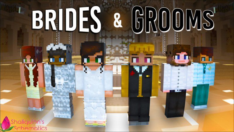 Brides & Grooms on the Minecraft Marketplace by Shaliquinn's Schematics