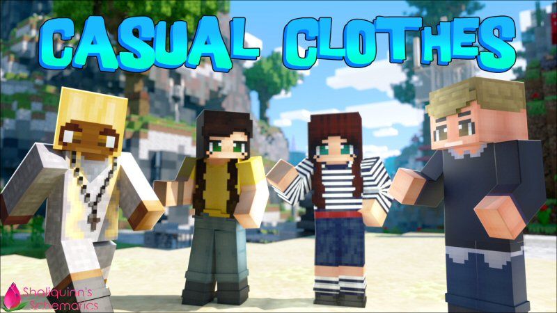 Casual Clothes on the Minecraft Marketplace by Shaliquinn's Schematics