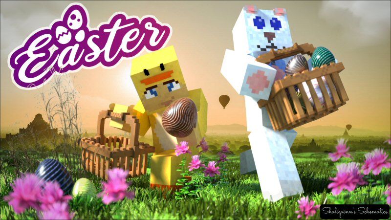 Easter Skin Pack on the Minecraft Marketplace by Shaliquinn's Schematics