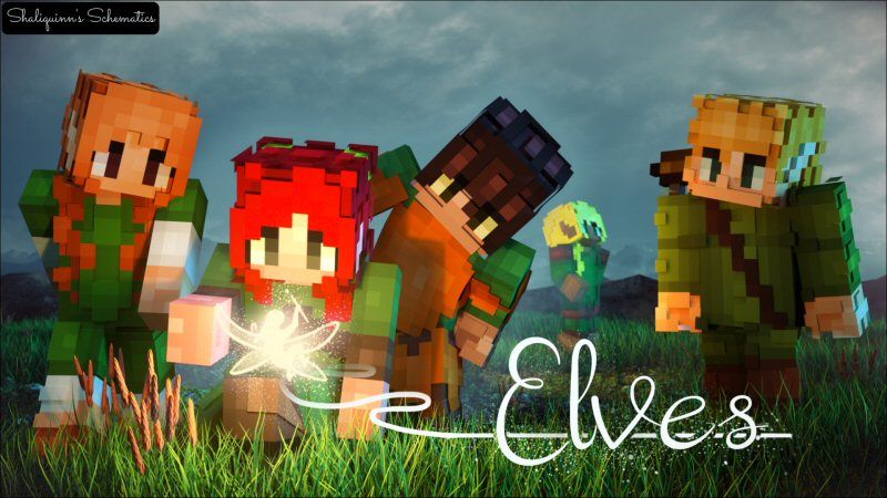 Elves Skin Pack on the Minecraft Marketplace by Shaliquinn's Schematics