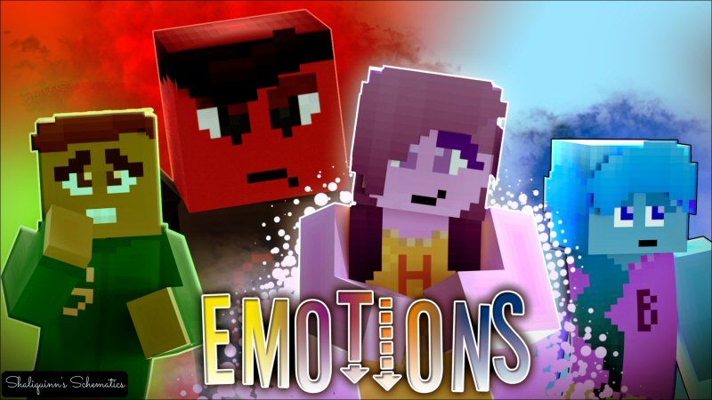 Emotions Skin Pack on the Minecraft Marketplace by Shaliquinn's Schematics