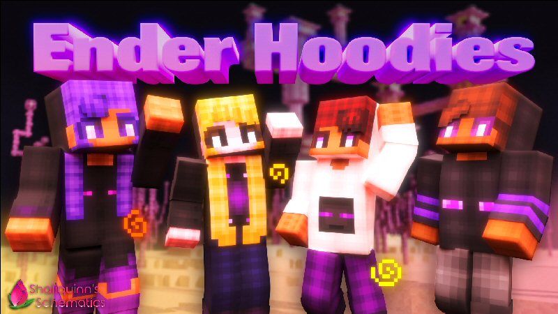 Ender Hoodies on the Minecraft Marketplace by Shaliquinn's Schematics