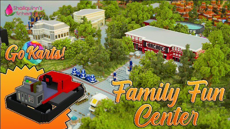 Family Fun Center on the Minecraft Marketplace by Shaliquinn's Schematics