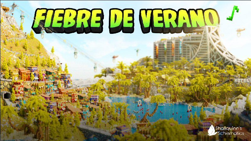 Fiebre de Verano on the Minecraft Marketplace by Shaliquinn's Schematics