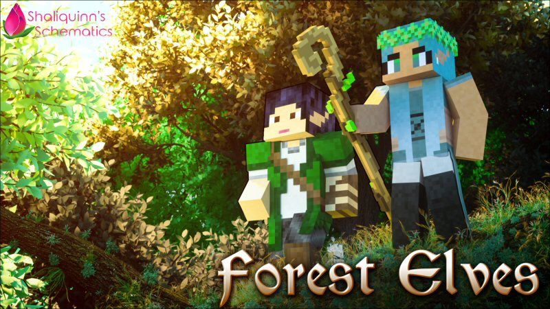 Forest Elves on the Minecraft Marketplace by Shaliquinn's Schematics