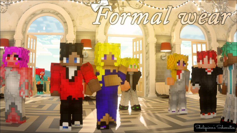 Formal Wear Skin Pack on the Minecraft Marketplace by Shaliquinn's Schematics