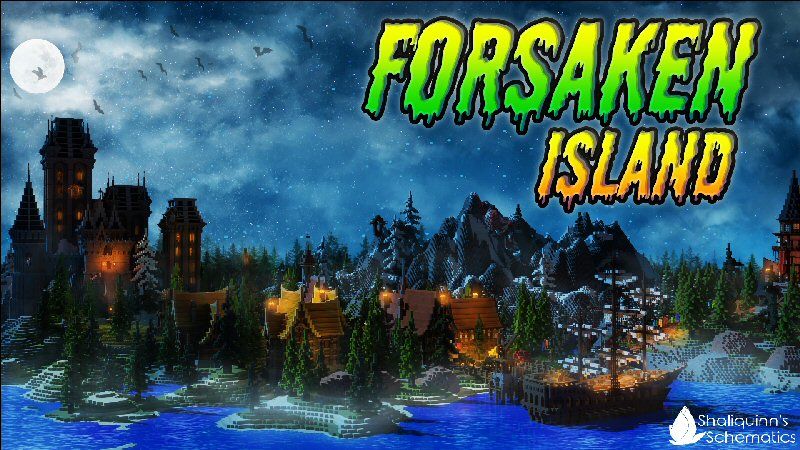 Forsaken Island on the Minecraft Marketplace by Shaliquinn's Schematics