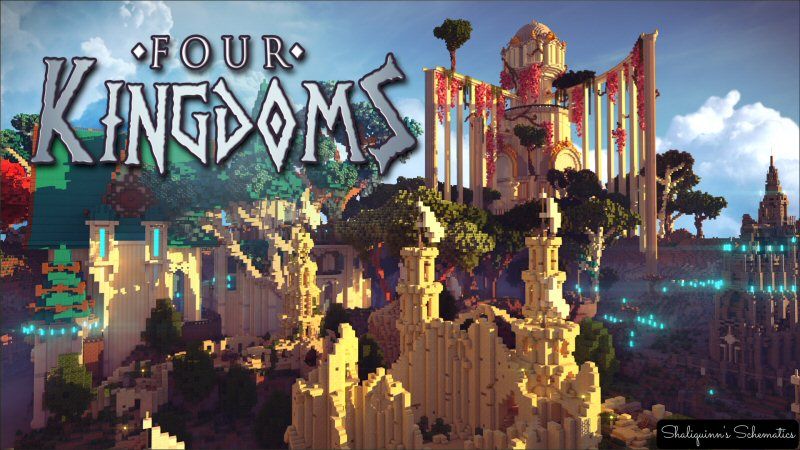 Four Kingdoms on the Minecraft Marketplace by Shaliquinn's Schematics