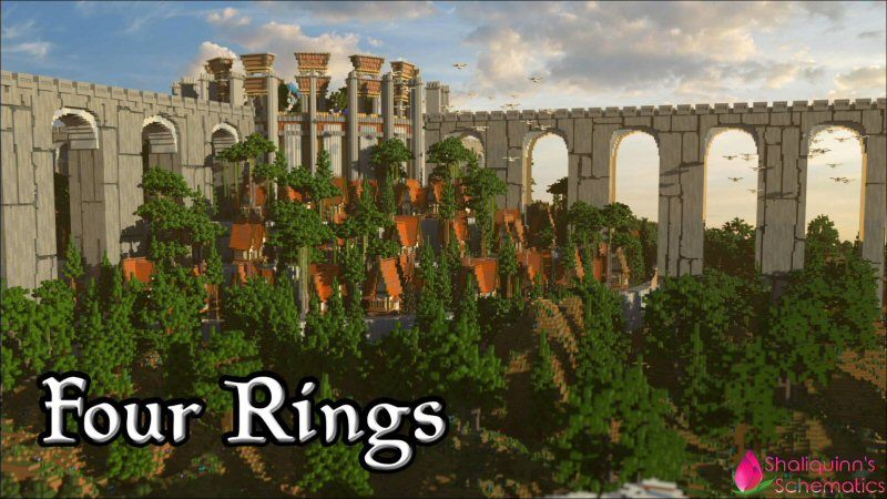 Four Rings on the Minecraft Marketplace by Shaliquinn's Schematics