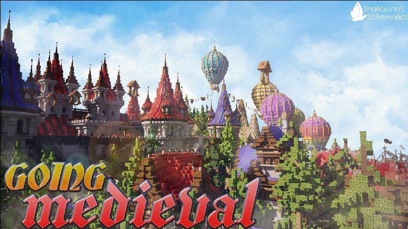 Going Medieval on the Minecraft Marketplace by Shaliquinn's Schematics