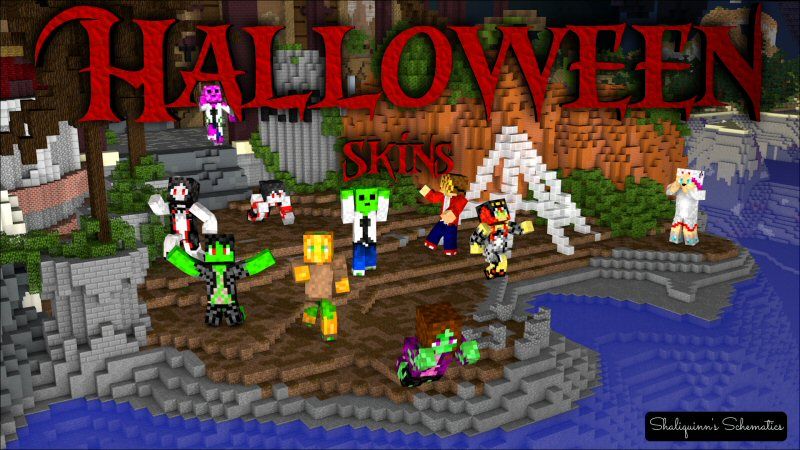 Halloween Skins on the Minecraft Marketplace by Shaliquinn's Schematics