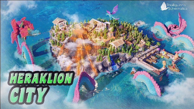 Heraklion City on the Minecraft Marketplace by Shaliquinn's Schematics