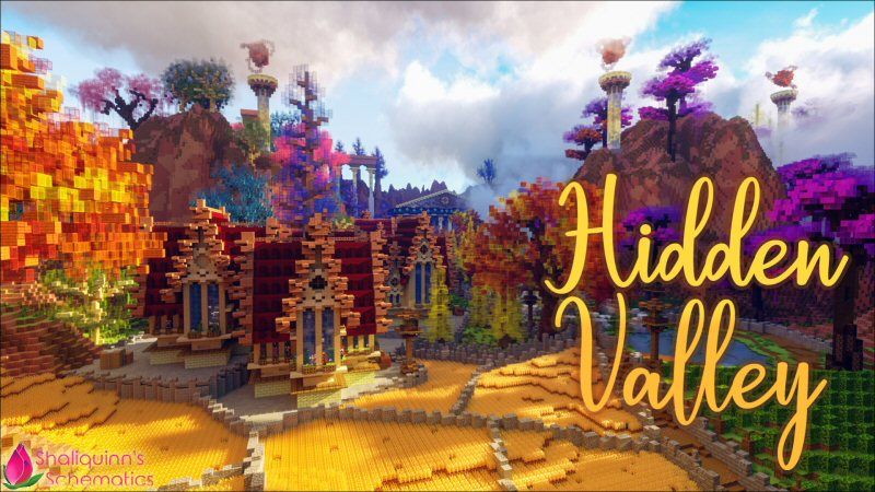 Hidden Valley on the Minecraft Marketplace by Shaliquinn's Schematics