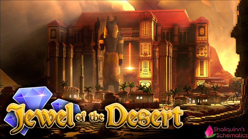 Jewel of the Desert on the Minecraft Marketplace by shaliquinns-schematics