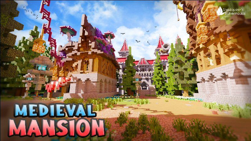 Medieval Mansion on the Minecraft Marketplace by Shaliquinn's Schematics