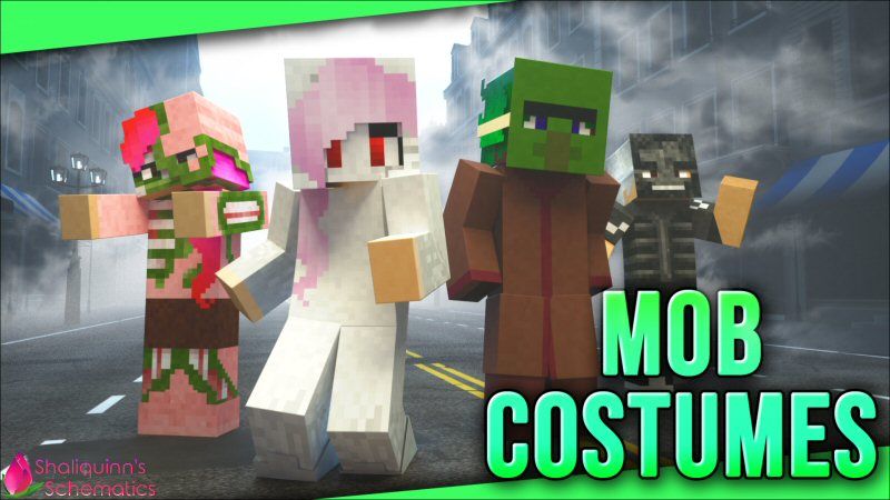 Mob Costumes on the Minecraft Marketplace by Shaliquinn's Schematics