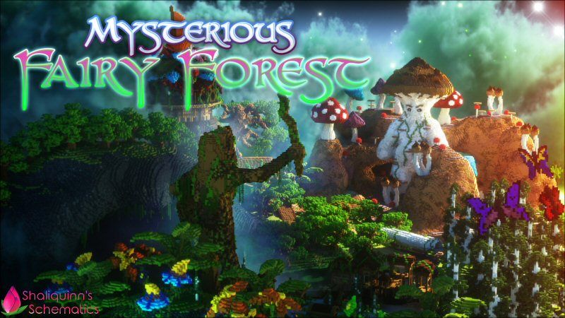 Mysterious Fairy Forest on the Minecraft Marketplace by Shaliquinn's Schematics