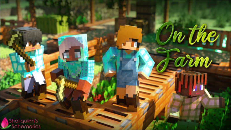 On the Farm on the Minecraft Marketplace by Shaliquinn's Schematics