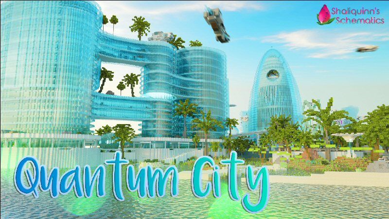 Quantum City on the Minecraft Marketplace by Shaliquinn's Schematics