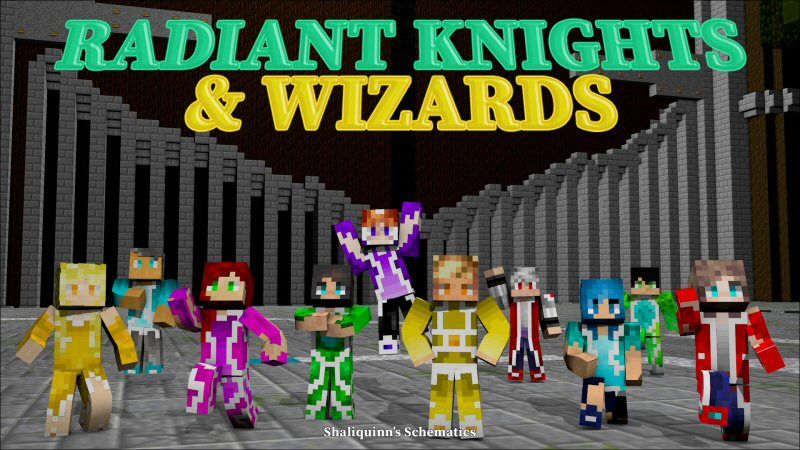 Radiant Knights & Wizards on the Minecraft Marketplace by Shaliquinn's Schematics