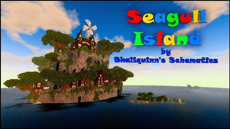 Seagull Island on the Minecraft Marketplace by Shaliquinn's Schematics