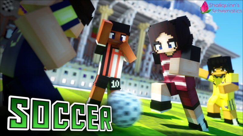 Soccer on the Minecraft Marketplace by Shaliquinn's Schematics