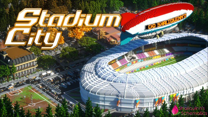 Stadium City on the Minecraft Marketplace by Shaliquinn's Schematics