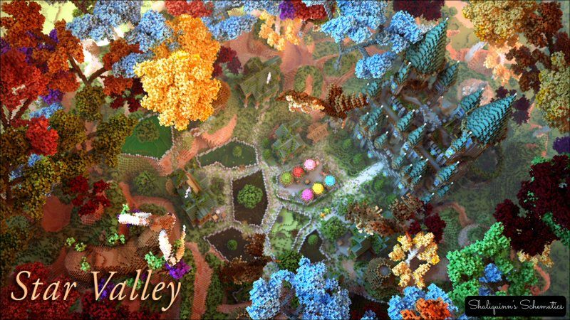 Star Valley on the Minecraft Marketplace by Shaliquinn's Schematics