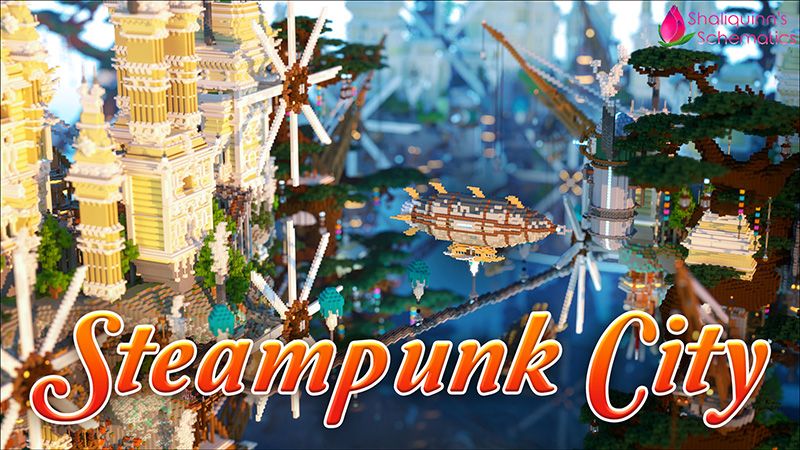 Steampunk City on the Minecraft Marketplace by Shaliquinn's Schematics